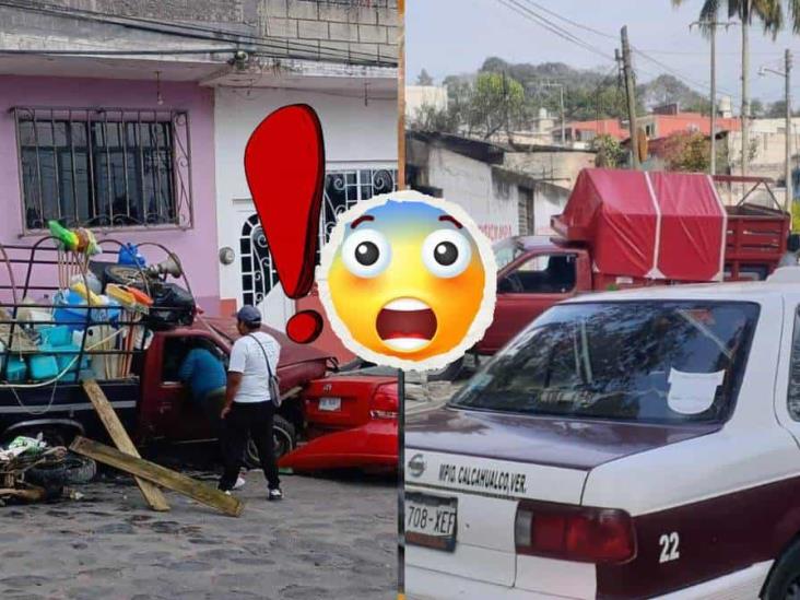 Se registran dos accidentes en Coscomatepec