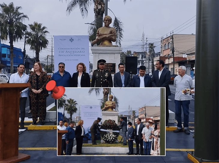 Con homenaje en Orizaba, conmemoran aniversario de la Revolución Mexicana