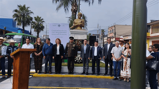 Con homenaje en Orizaba, conmemoran aniversario de la Revolución Mexicana