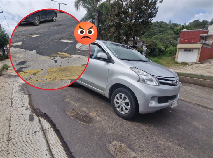 ¡Aguas! carretera Xalapa-Coatepec sigue con baches y en pésimas condiciones: ¿y la SIOP? 