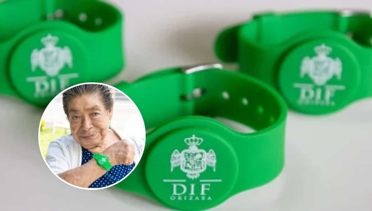 La pulsera del DIF que ayudará a adultos mayores a regresar a casa en Veracruz