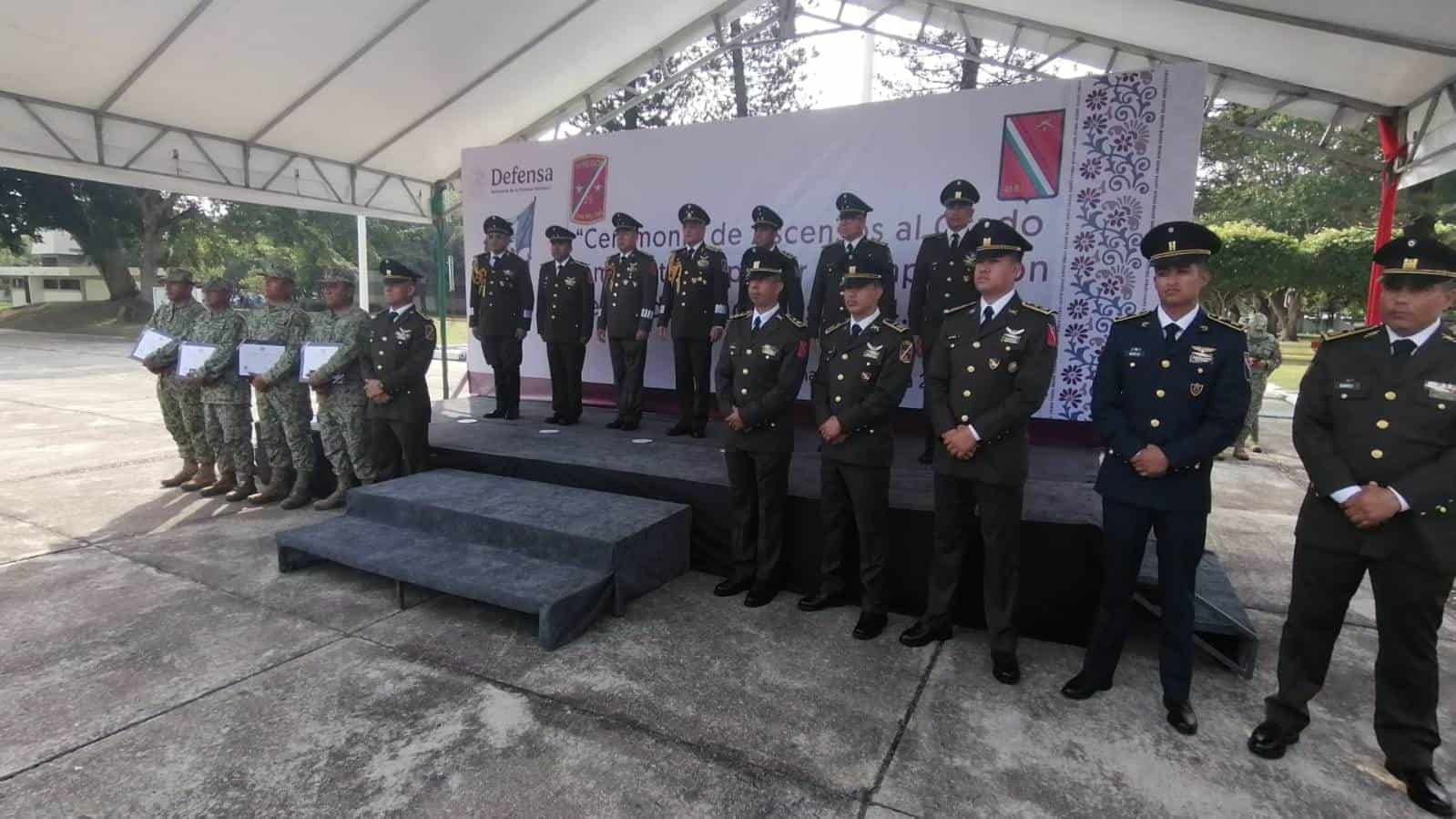 Llevan a cabo Ascensos y Condecoración 2024 en el 45 Batallón de Infantería | VIDEO