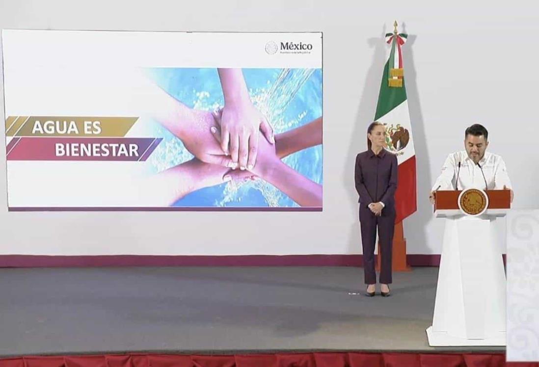 Claudia Sheinbaum presenta el Plan Nacional Hídrico en México