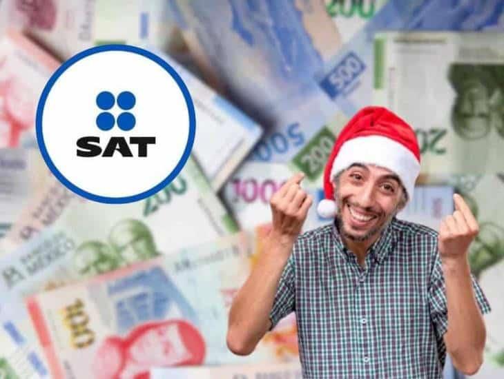 Aguinaldo 2024: Estos trabajadores no pagarán impuesto al SAT.