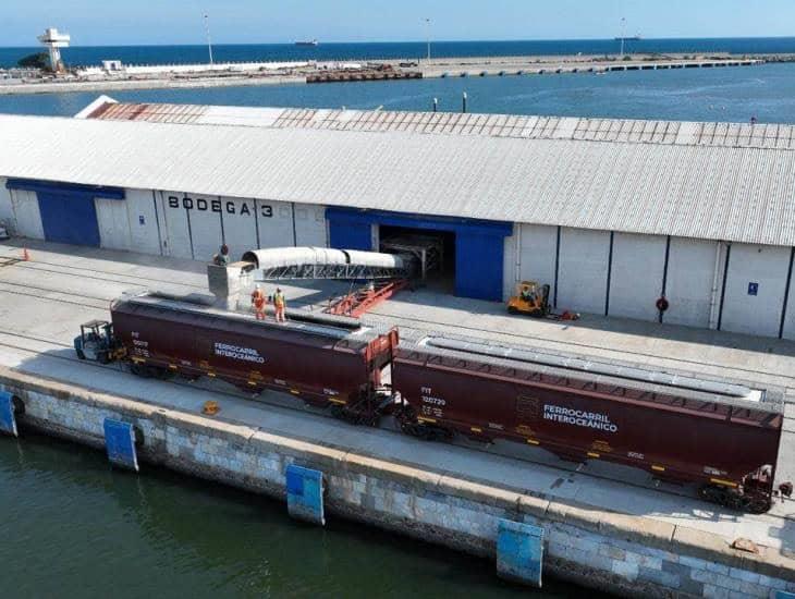 Corredor Interoceánico: tras 6 años reactivan traslado de trigo entre Coatzacoalcos y Salina Cruz