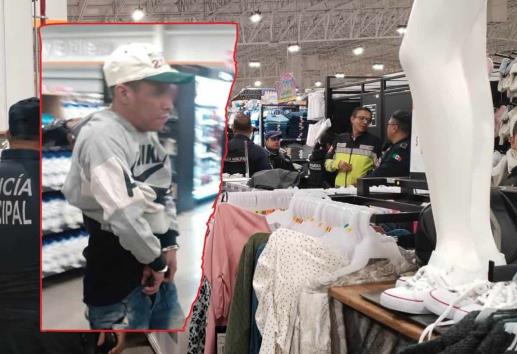 Fardero provoca tremendo operativo en Plaza El Juguete de Xalapa