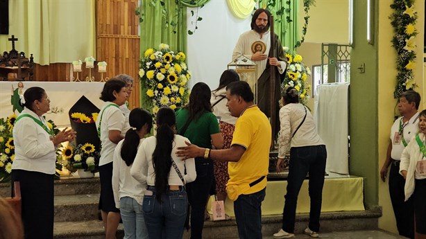 Reliquias de San Judas Tadeo llegan a Poza Rica | VIDEO