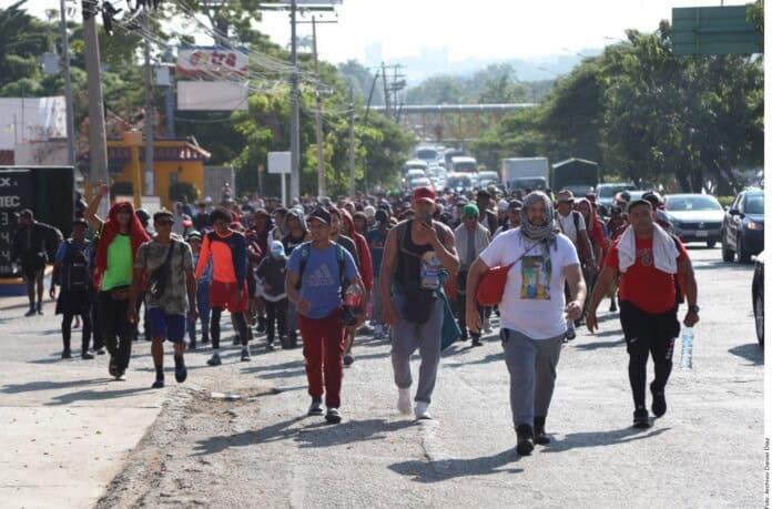 Nueva caravana migrante cruza el sureste del país hacia EU ¿pasarán por Veracruz?