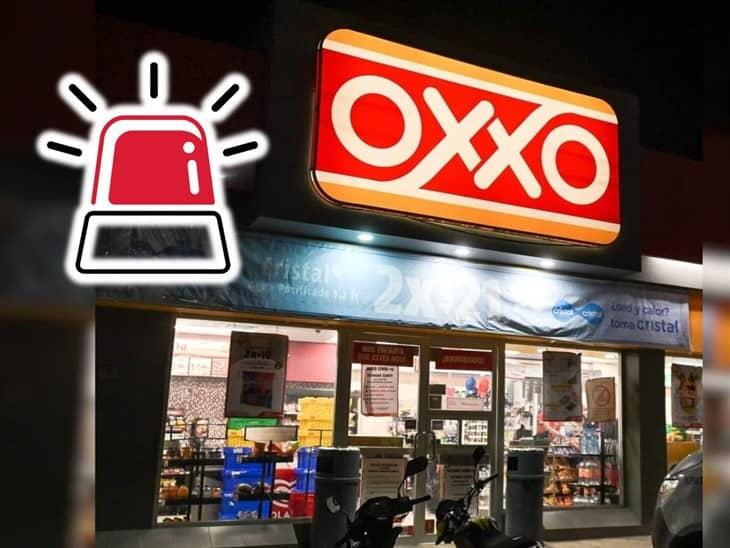 A mano armada, asaltan un OXXO en Tomatlán, ¿y la policía?