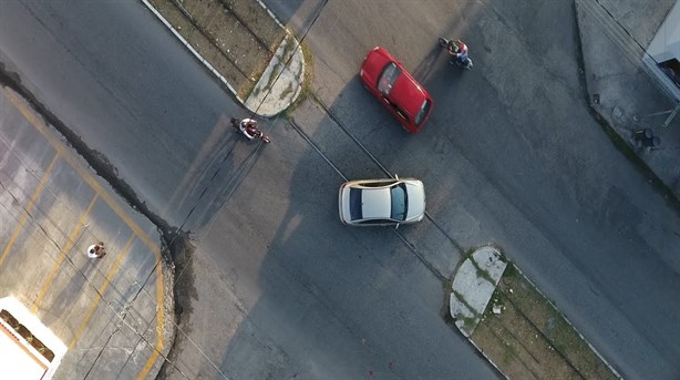 ¿De cuánto es la multa en Veracruz por dar vuelta en U en lugar prohibido?