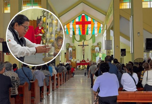¡Ya partió! devotos despiden las reliquias de San Judas Tadeo en Poza Rica