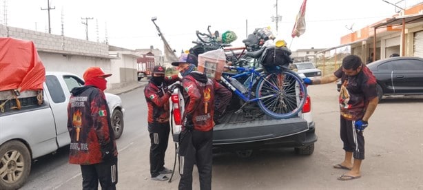 Arriban peregrinos desde Las Altas Montañas hacia la Basílica de Guadalupe