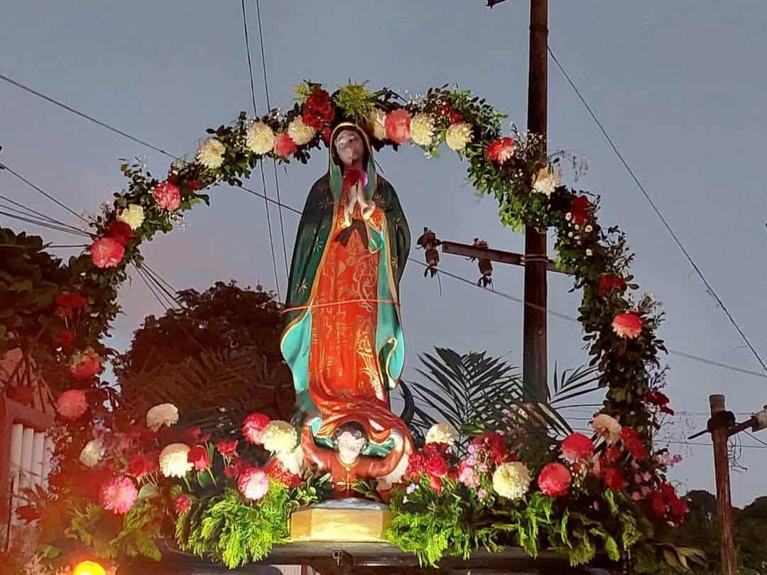 Virgen de Guadalupe: en esta fecha iniciarán peregrinaciones en Villa Cuichapa