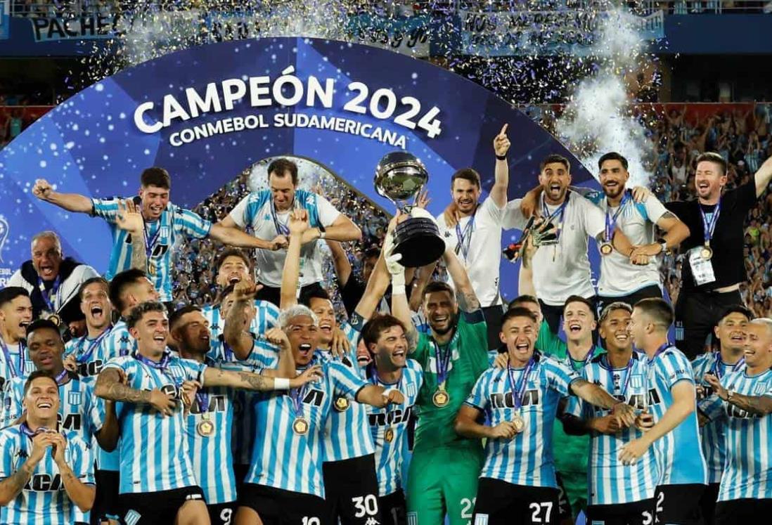 Se corona Racing en la Copa Sudamericana