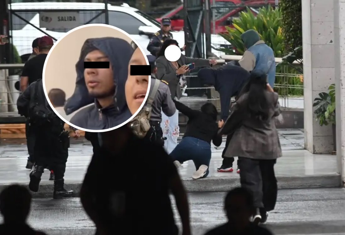 Sujeto agrede a reportera en el Congreso de Veracruz | VIDEO