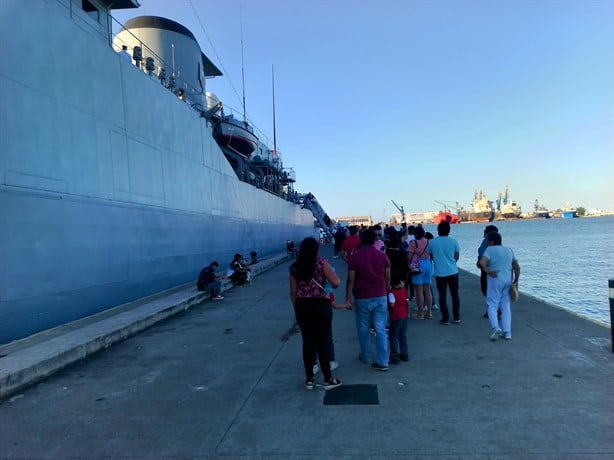 Un éxito el arribo del Buque Escuela Brasil en el Puerto de Veracruz | VIDEO