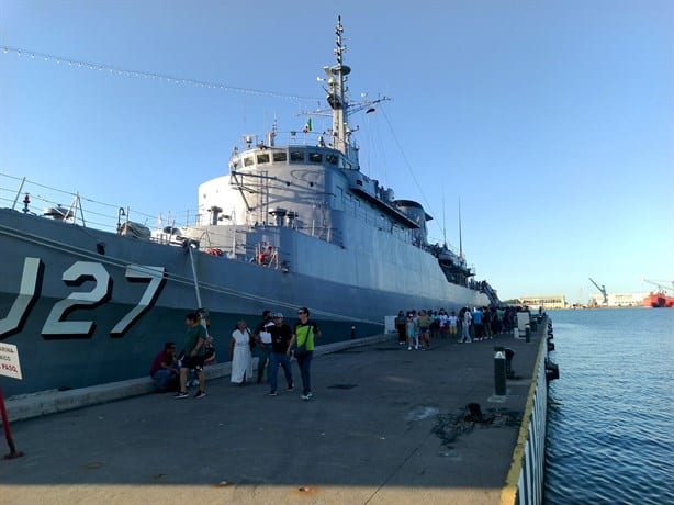 Un éxito el arribo del Buque Escuela Brasil en el Puerto de Veracruz | VIDEO