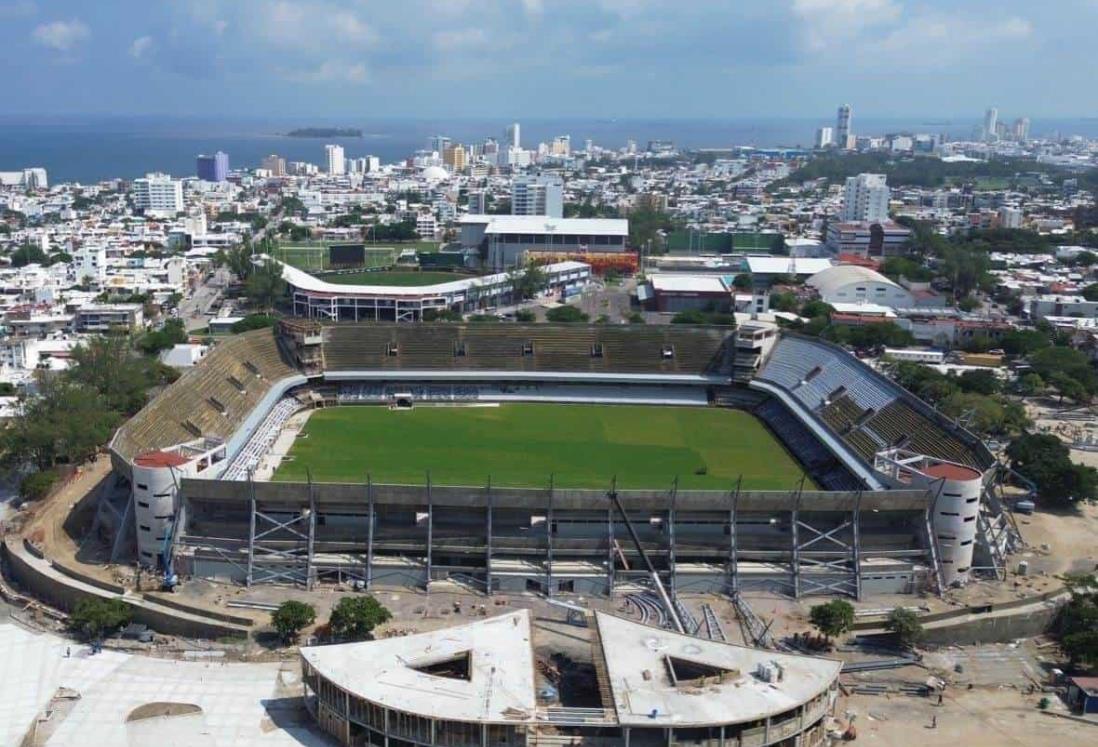 Esto costará en total la reconstrucción del estadio de futbol Luis "Pirata" Fuente