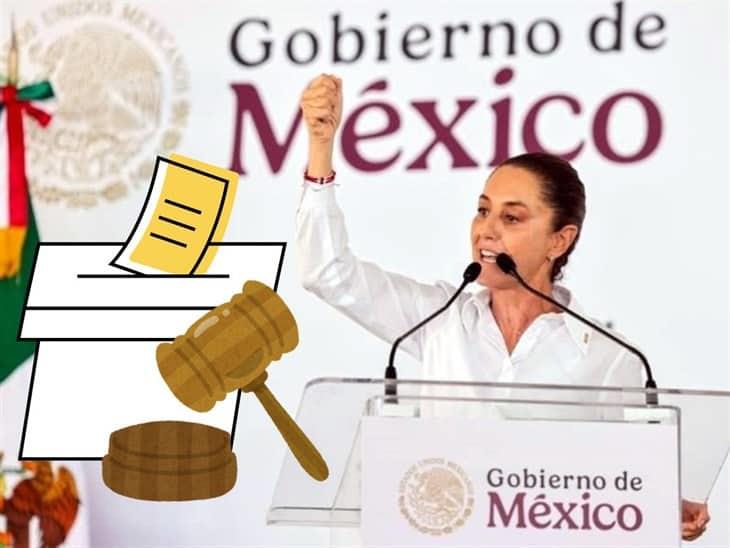 Claudia Sheinbaum celebra participación en registro para elecciones judiciales