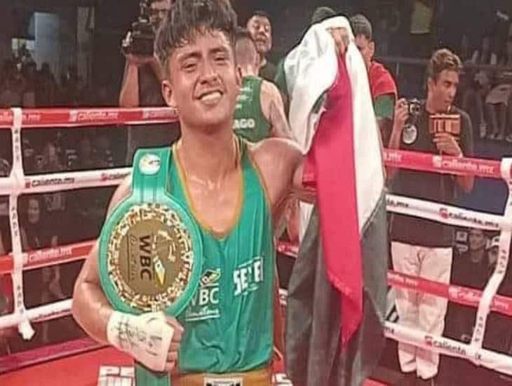 Boxeador del sur de Veracruz triunfa en el torneo verde y oro del WBC