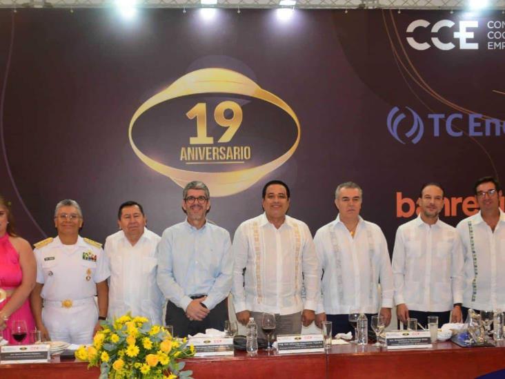 Consejo Coordinador Empresarial (CCE) Veracruz cumple 19 años de creación