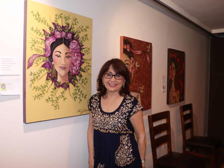 La artista plástica Hilda Verde expone la obra ´Mujeres Apasionadas´