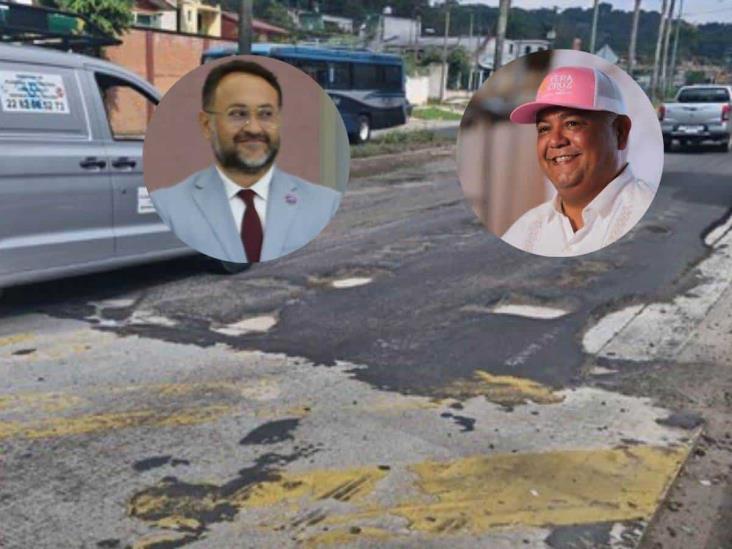 Baches de la Xalapa-Coatepec son culpa de Eric Cisneros: SIOP