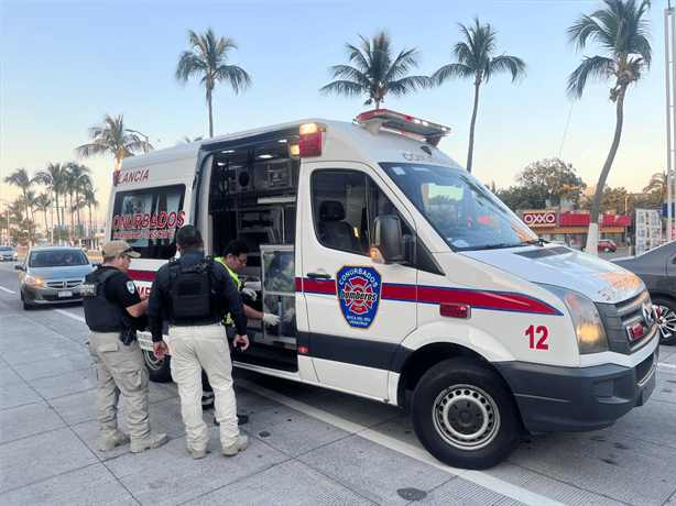 Motociclista sufre fractura tras accidente en Costa de Oro, Boca del Río