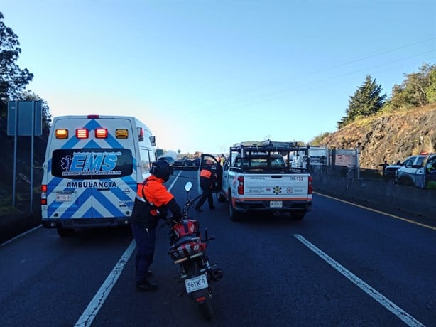 Fatal accidente en el libramiento Xalapa-Perote deja cuatro muertos