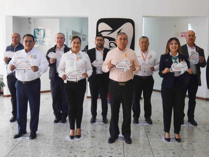 Conmemora IMSS Veracruz Norte Día Internacional de la Eliminación de la Violencia contra las Mujeres y las Niñas