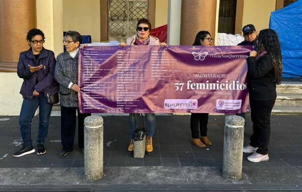 25N: Dan nombre a las víctimas de feminicidios en Veracruz; Van 57 en el año