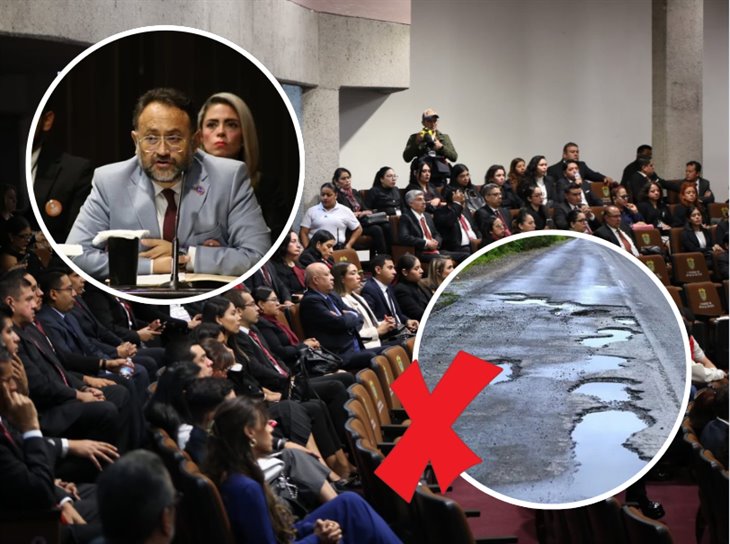 Diputados exhiben a la SIOP por obras de Veracruz en pésimas condiciones: tramos carreteros están destruidos