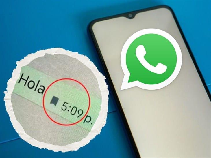 WhatsApp: esto significa el icono de la bandera en los mensajes