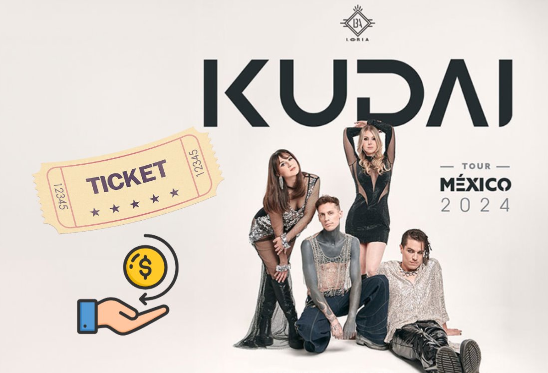 Cuánto cuestan los boletos para el concierto de Kudai en Veracruz