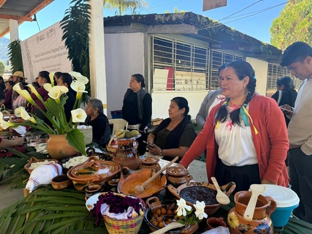 Sabores ancestrales brillan en Muestra Gastronómica Nahua en Zongolica