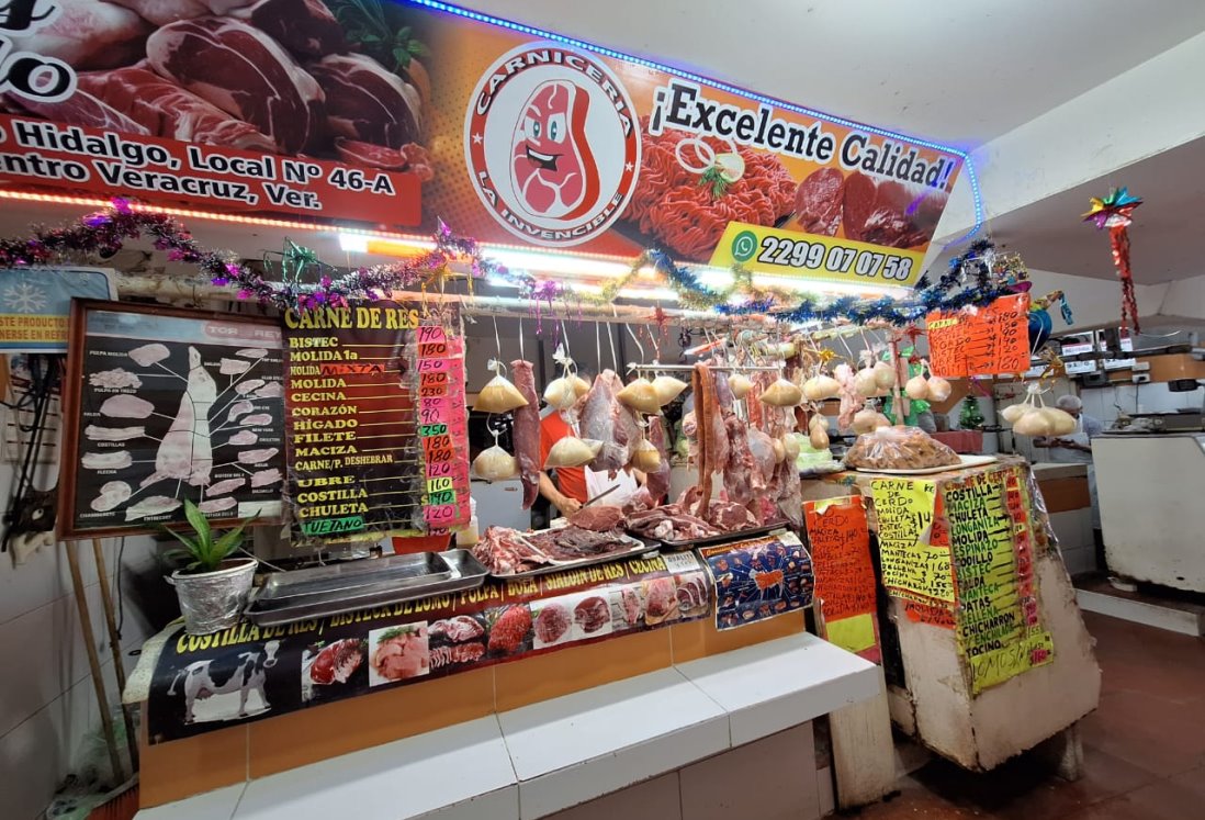 Este es el precio de la carne en los mercados de Veracruz