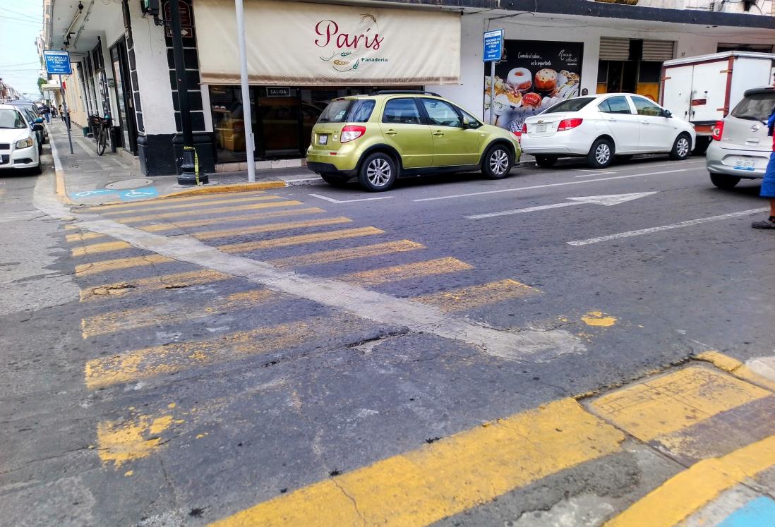 Reabren calle Mario Molina, entre 5 de Mayo e Independencia en el centro de Veracruz