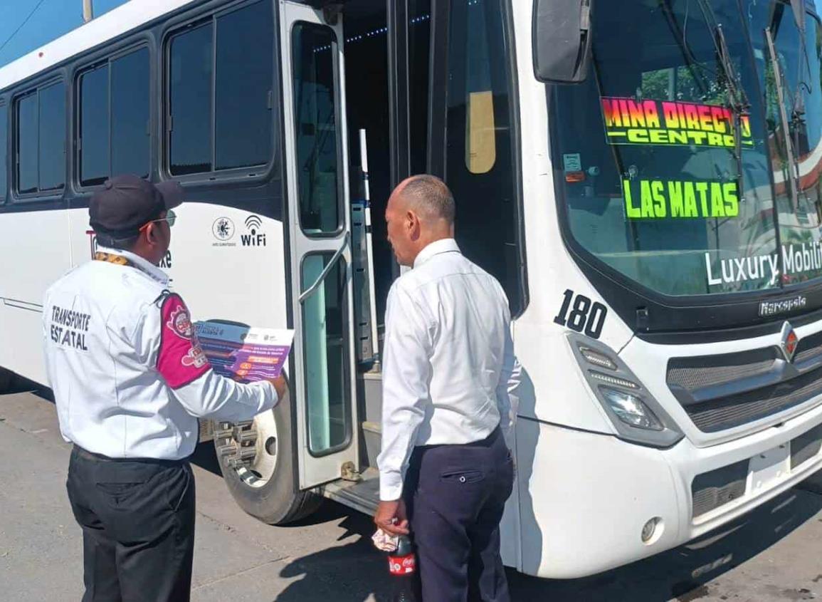 Transporte del Estado participó en la feria de seguridad en el marco del Día Naranja 