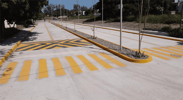 Inaugura Paty Lobeira la obra de rehabilitación integral, en concreto hidráulico, del bulevar Azteca en Tejería | VIDEO