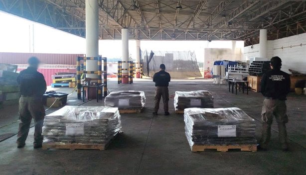 FGR y Marina decomisan más de 700 kilos de marihuana en el Puerto de Veracruz