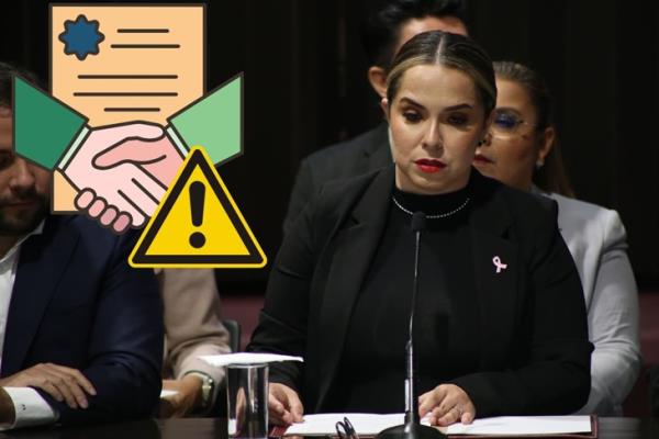 Guadalupe Díaz deslinda a SESVER de contratos para Araly Rodríguez
