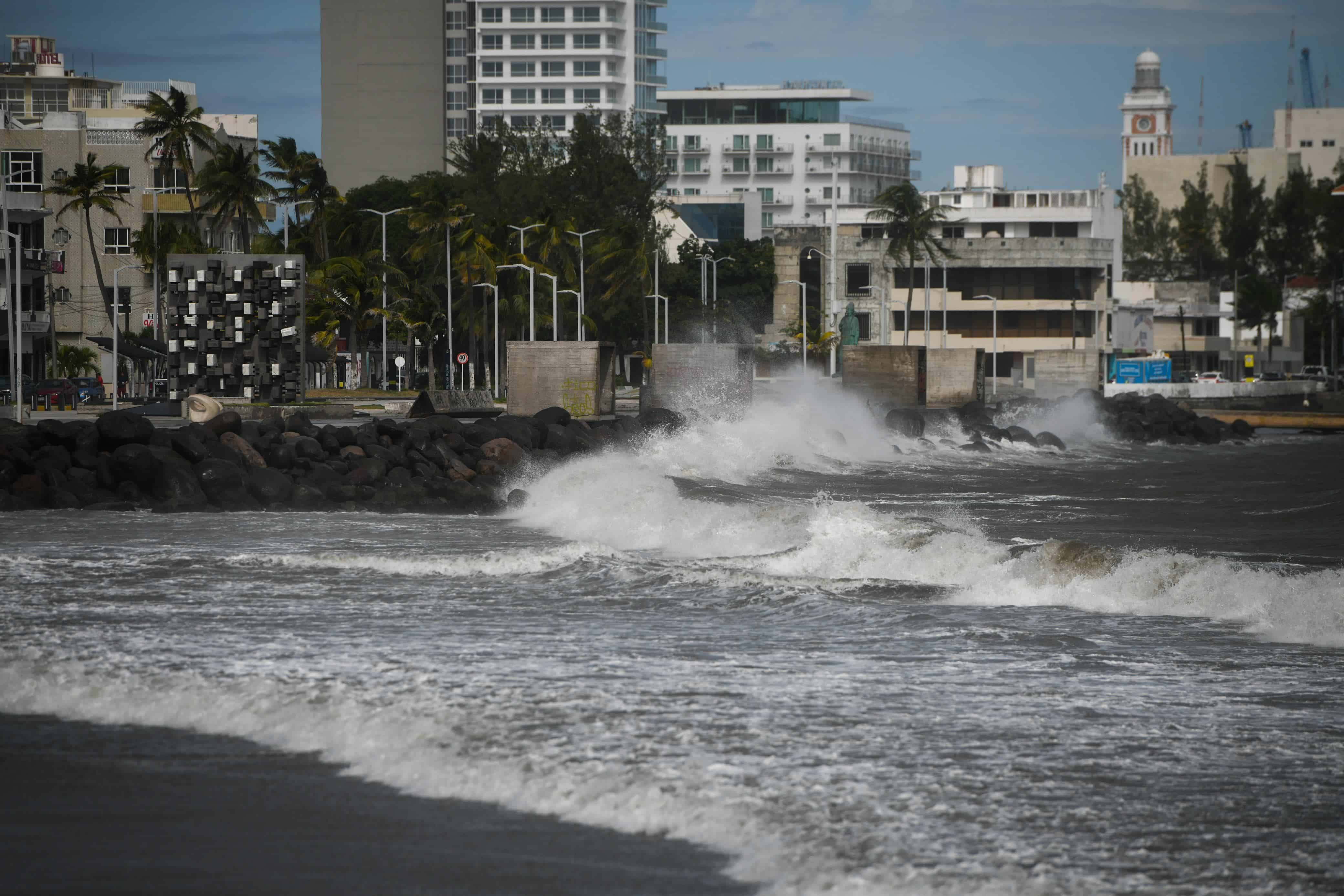 Norte en Veracruz: se prolongará durante 3 días; estas rachas alcanzará