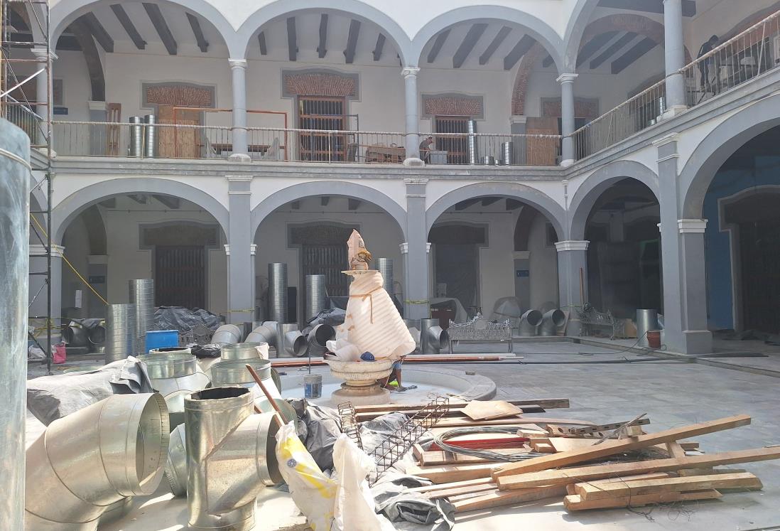 Así avanza la remodelacion del Museo de la ciudad de Veracruz