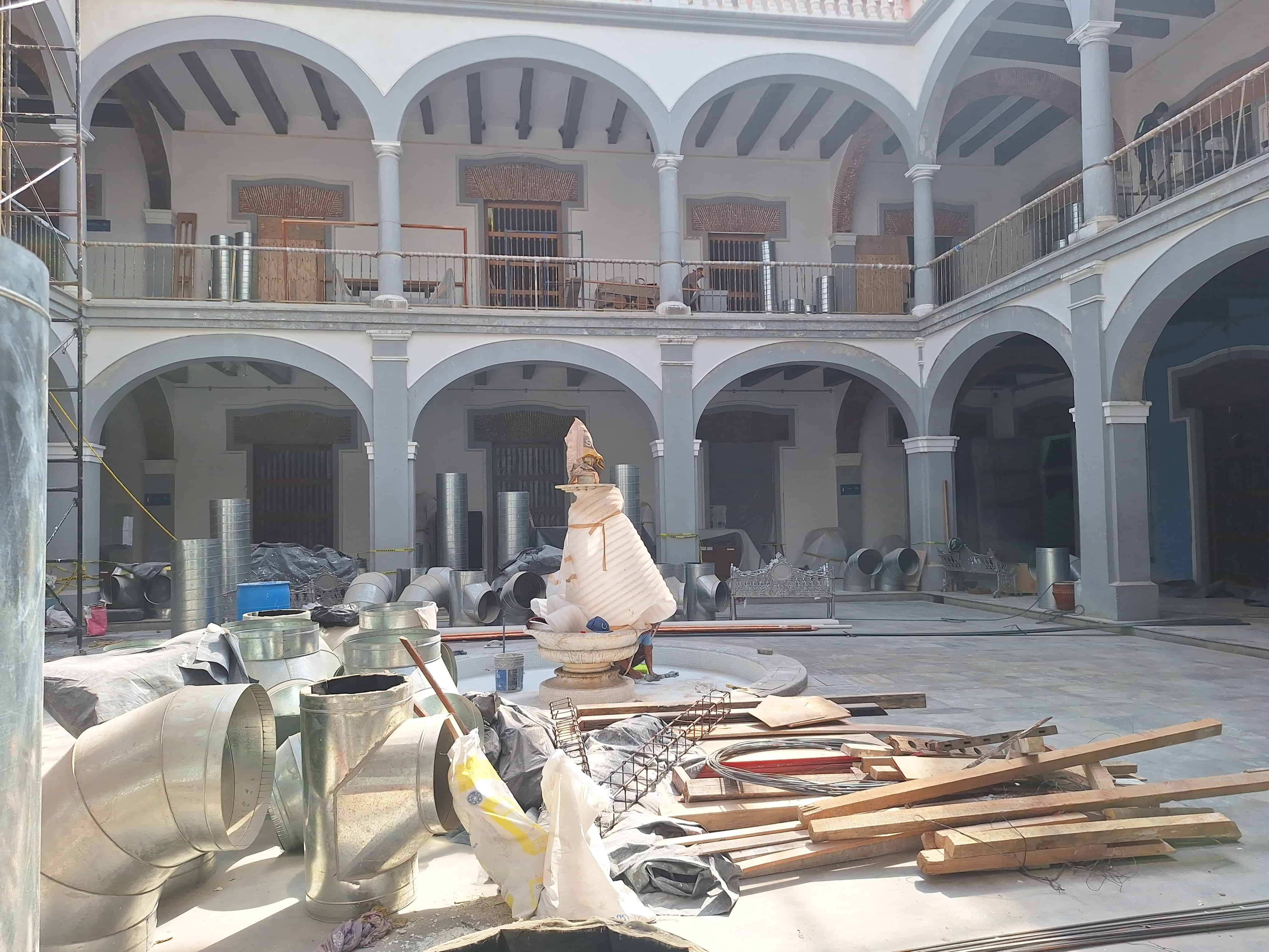 Así avanza la remodelacion del Museo de la ciudad de Veracruz