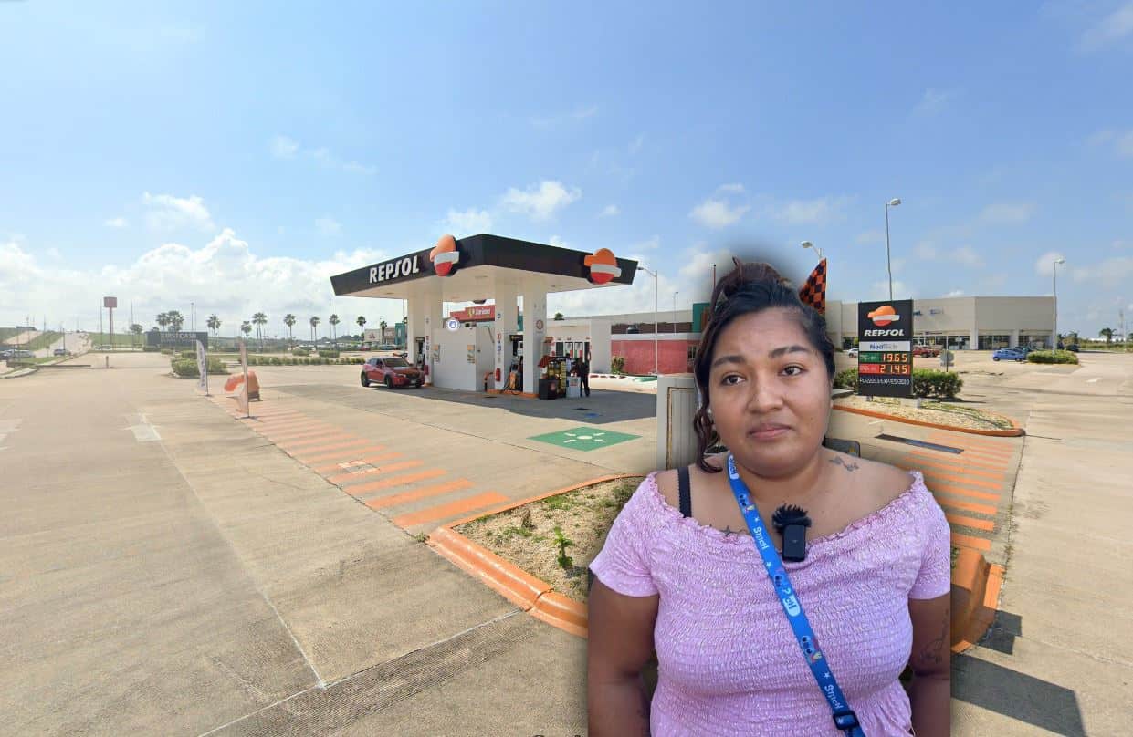 Empleada de gasolinera de Coatzacoalcos denuncia agresión de un cliente, esto es lo que pasó