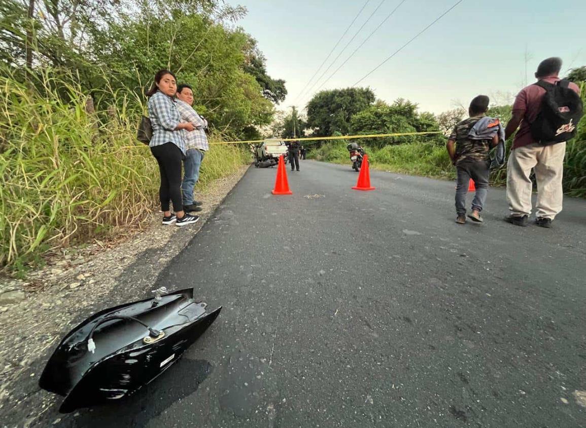 Joven de 17 años muere en accidente de motocicleta en Playa Vicente