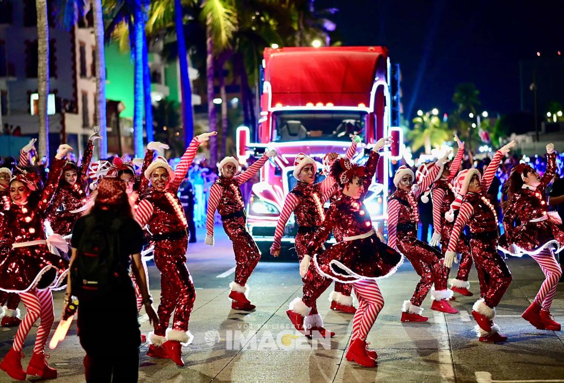 Tras 16 años, la Caravana Navideña Coca-Cola se hizo presente en Veracruz - Boca del Río | VIDEO