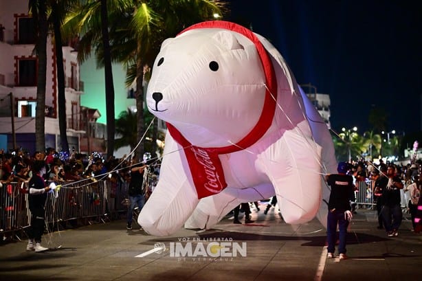 Tras 16 años, la Caravana Navideña Coca-Cola se hizo presente en Veracruz - Boca del Río | VIDEO