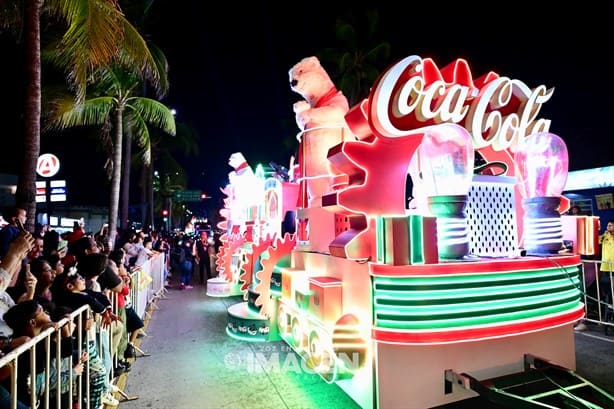 Tras 16 años, la Caravana Navideña Coca-Cola se hizo presente en Veracruz - Boca del Río | VIDEO