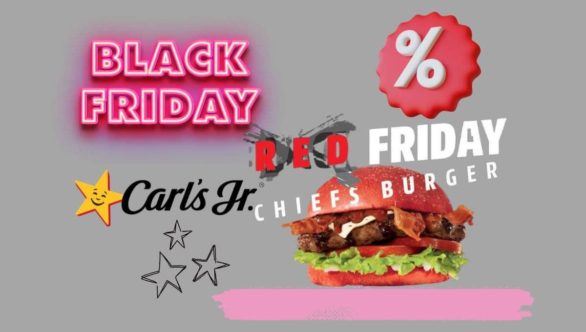 Carls Jr con descuento especial en hamburguesas en Black Friday ¿cómo aplicar?